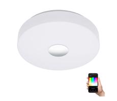 Eglo 96819 - LED RGB Stmievateľné stropné svietidlo BERAMO-C LED/17W/230V