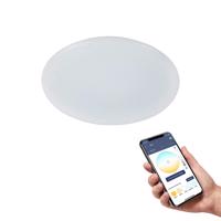 EGLO connect Totari-Z LED stropné svietidlo, biele 38 cm