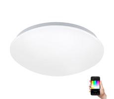 Eglo Eglo 32589 - LED RGB Stmievateľné nástenné stropné svietidlo GIRON-C LED/17W/230V