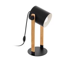 Eglo Eglo 43047 - Stolná lampa HORNWOOD 1xE27/28W/230V