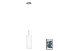 Eglo Eglo 75251 - LED RGB Stmievateľný luster na lanku ELLUNO-C E27/7,5W/230V + DO