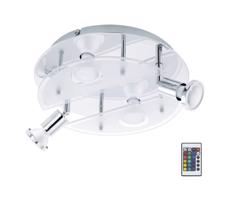 Eglo Eglo 75381 - LED RGBW Stmievateľné bodové svietidlo CABO-C 4xGU10/4W/230V + DO