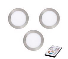 Eglo Eglo 78661 - SADA 3x LED Stmievateľné podhľadové svietidlo TINUS LED/6W/230V + DO