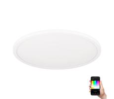 Eglo Eglo 900087 - LED RGBW Stmievateľné stropné svietidlo ROVITO-Z LED/16,5W/230V biela