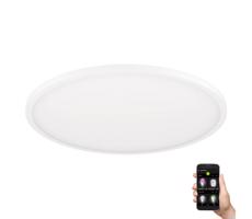 Eglo Eglo 900758-LED Stmievateľné stropné svietidlo SARSINA-Z 33,5W/230V pr. 45 cm biela