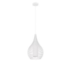 Eglo Eglo 900829 - Luster na lanku RAZONI 1xE27/40W/230V biela