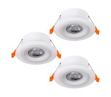 Eglo Eglo 900913 - SADA 3x LED Podhľadové svietidlo CALONGE 3xLED/4,8W/230V biela