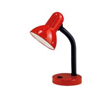 Eglo EGLO 9230 - Stolná lampa BASIC 1xE27/40W červená