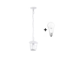 Eglo Eglo 93402 - LED Vonkajší luster ALORIA 1xE27/8,5W/230V IP44