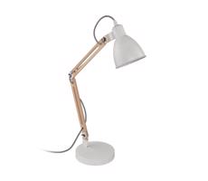 Eglo Eglo 96957 - Stolná lampa TORONA 1 1xE14/28W/230V biela