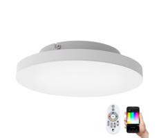 Eglo Eglo 99118 - LED RGB Stmievateľné stropné svietidlo TURCONA-C LED/15W/230V + DO