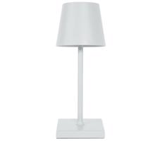 Eurolamp LED Stmievateľná dotyková stolná lampa LED/3,5W/5V 5200 mAh IP54 biela