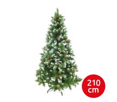 Eurolamp Vianočný stromček SNOWY 210 cm borovica