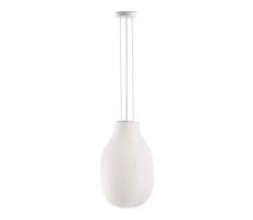 FARO Barcelona FARO 28300 - Luster na lanku ISABELLE 1xE27/15W/230V pr. 31 cm biela