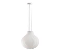 FARO Barcelona FARO 28301 - Luster na lanku ISABELLE 1xE27/15W/230V pr. 40 cm biela