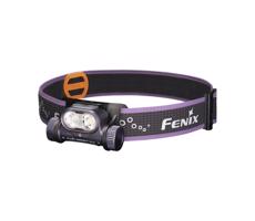 Fenix Fenix HM65RTV20PRP - LED Stmievateľná nabíjacia čelovka LED/USB IP68 čierna/fialová