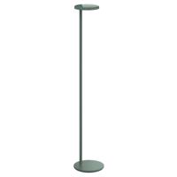 FLOS Oblique Floor LED lampa 927 USB šalviová