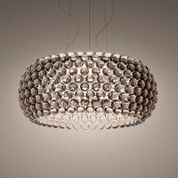 Foscarini Caboche Plus Grande závesná dymová sivá