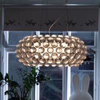 Foscarini Caboche Plus media závesná R7s, sivá