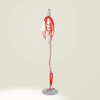 Foscarini Filo stojacia LED lampa, Eastern Coral