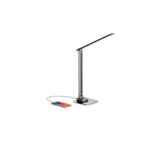 Geti LED Stmievateľná stolná lampa s USB LED/7,5W/230V 3000K/4000K/5500K antracit