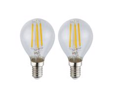 Globo Sada 2x LED Žiarovka VINTAGE E14/4W/230V 3000K - Globo 10585-2K