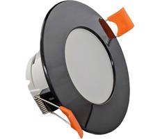 Greenlux LED Kúpeľňové podhľadové svietidlo LED/8W/230V 4000K IP65 čierna