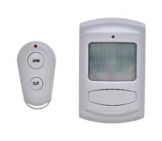 GSM Alarm, pohybový senzor, diaľk. ovl., biely 03 1D11