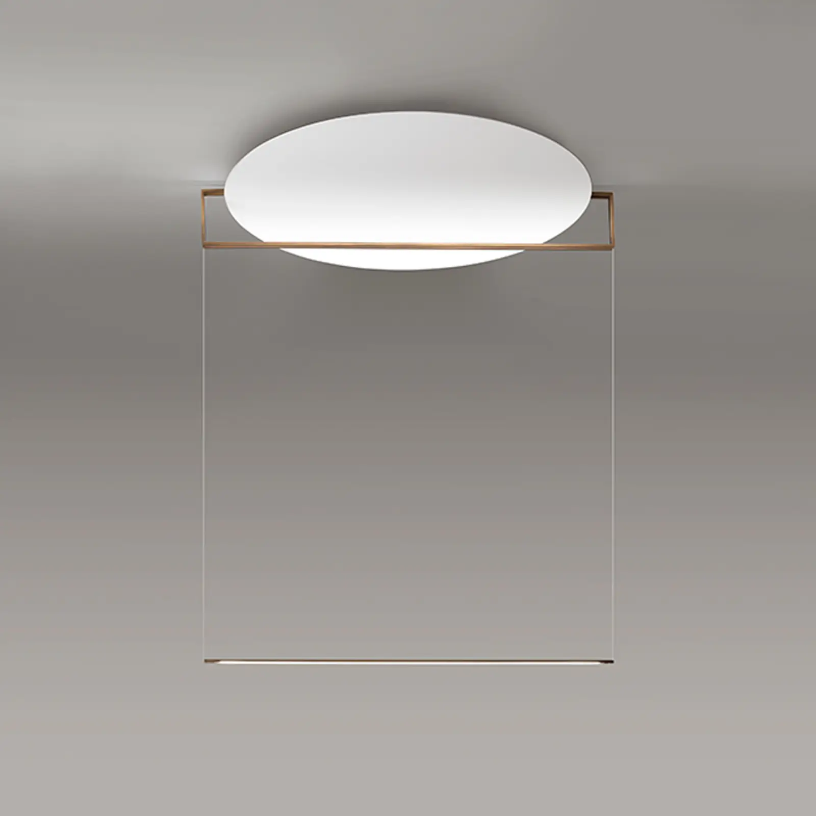 ICONE Essenza LED svietidlo 927 Ø90cm biela/bronz