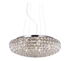 Ideal Lux Ideal Lux - Krištáľový luster na lanku KING 7xG9/40W/230V pr. 46 cm chróm