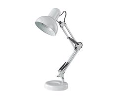 Ideal Lux - Stolná lampa 1xE27/40W/230V biela