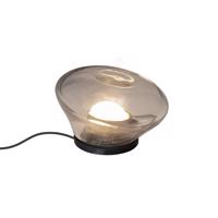 Karman Agua stolová LED lampa Ø 13 cm, sklo číra