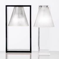 Kartell Light Air stolná LED, čierna priehľadná