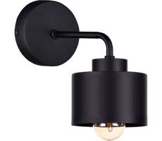 Keter Lighting Nástenné svietidlo SIMPLY BLACK 1xE27/60W/230V