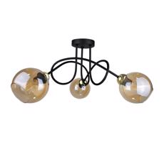 Keter Lighting Prisadený luster VENUS GOLD 3xE27/60W/230V