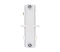 Konektor pre svietidlá v lištovom systéme CONNECTOR RS WHITE rovný typ