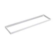 Kovový rám na inštaláciu LED panelov 1200x300 mm biela