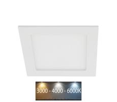 LED Kúpeľňové podhľadové svietidlo LED/12W/230V 3000/4000/6000K IP44