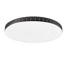 LED Kúpeľňové stropné svietidlo MOON LED/18W/230V čierna IP44