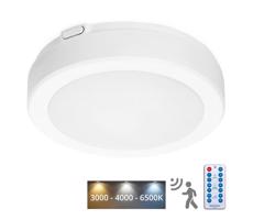 LED Kúpeľňové stropné svietidlo so senzorom NAIROS LED/12W/230V IP65 biela + DO