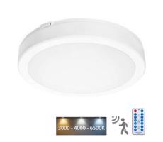 LED Kúpeľňové stropné svietidlo so senzorom NAIROS LED/18W/230V IP65 biela + DO