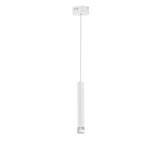 LED Luster na lanku ALBA 1xLED/5W/230V biela