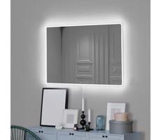 LED Nástenné zrkadlo s podsvietením RECTANGULAR 60x40 cm biela