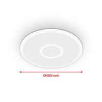 LED panel Centerlight biela remote CCT RGB Ø 45 cm