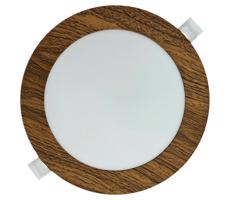 LED Podhľadové svietidlo CIRCLE LED/12W/230V 4200K 16,7 cm hnedá