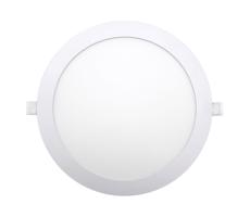 LED Podhľadové svietidlo CIRCLE LED/24W/230V 6500K pr. 30 cm biela