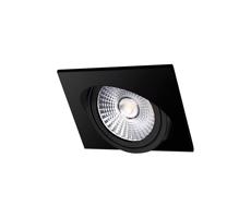 LED Podhľadové svietidlo LED/18W/230V 3000K 11,5x11,5 cm čierna