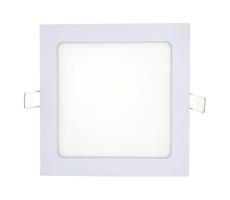 LED Podhľadové svietidlo SQUARE LED/12W/230V 4200K 16,8x16,8 cm biela