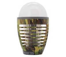 LED Prenosná nabíjacia lampa s lapačom hmyzu LED/2W/3,7V IPX4 maskáčová