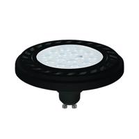 LED reflektor GU10 ES111 9W 30° čierny 3000K